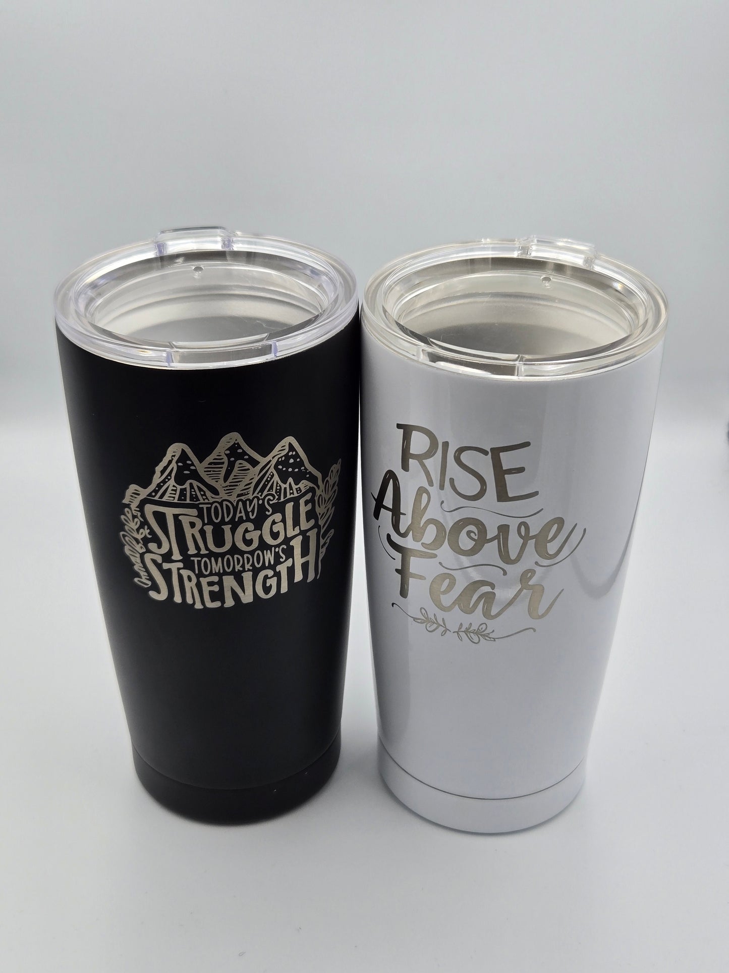 Inspirational Message Tumbler